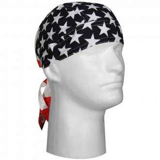Šátek na hlavu - potisk  USA