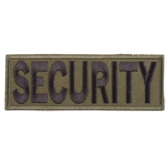 Nášivka Security plátek - bojová