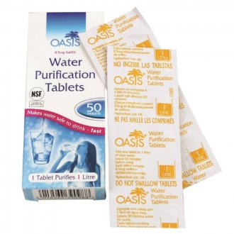 Tablety na čištění vody OASIS 10ks