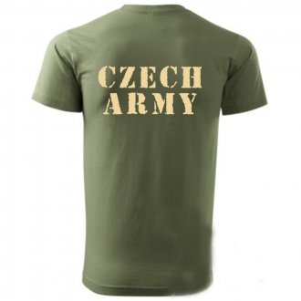 Triko s potiskem - Czech Army