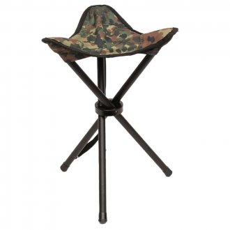 Skládací židle  Trojnožka  - BW camo